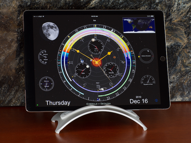 Picture of Emerald Observatory on an iPad